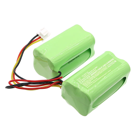 Batteries N Accessories BNA-WB-H19370 Emergency Lighting Battery - Ni-MH, 4.8V, 9000mAh, Ultra High Capacity - Replacement for awex NC18670-S8 Battery