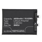 Batteries N Accessories BNA-WB-P19526 Cell Phone Battery - Li-Pol, 3.88V, 4850mAh, Ultra High Capacity - Replacement for Redmi BM5U Battery