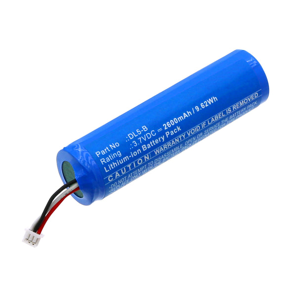 Batteries N Accessories BNA-WB-L19904 Medical Battery - Li-ion, 3.7V, 2600mAh, Ultra High Capacity - Replacement for 3GEN DL5-1351 Battery