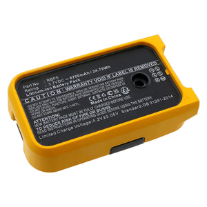 Batteries N Accessories BNA-WB-L20140 Equipment Battery - Li-ion, 3.7V, 6700mAh, Ultra High Capacity - Replacement for Fluke RBP5 Battery