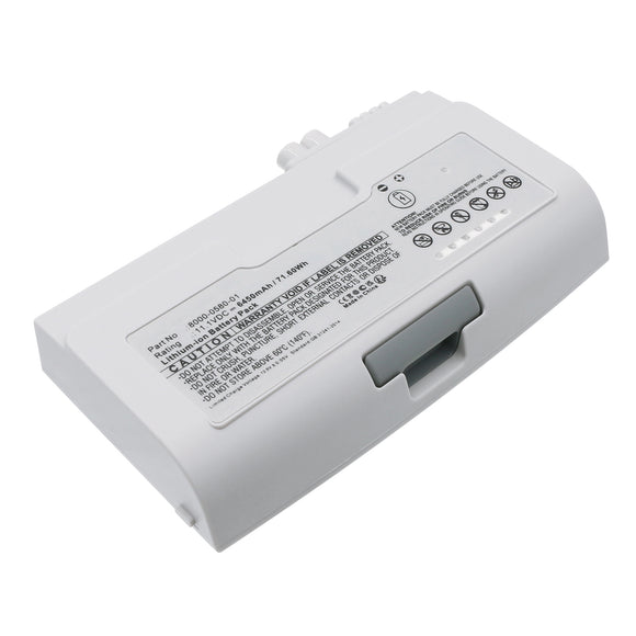 Batteries N Accessories BNA-WB-L19949 Medical Battery - Li-ion, 11.1V, 6450mAh, Ultra High Capacity - Replacement for ZOLL 8000-0580-01 Battery