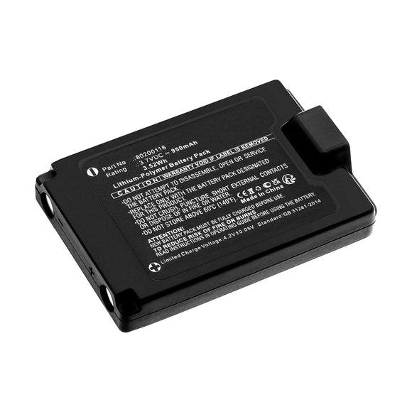 Batteries N Accessories BNA-WB-P19961 Remote Control Battery - Li-Pol, 3.7V, 950mAh, Ultra High Capacity - Replacement for Autec LPM00 Battery