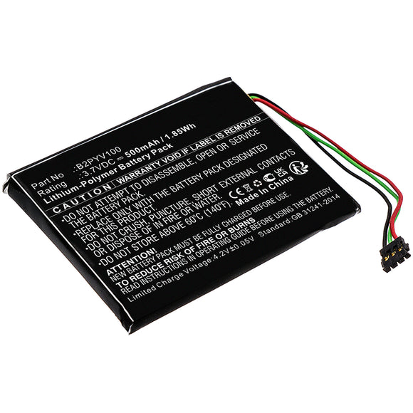 Batteries N Accessories BNA-WB-P11939 VR Battery - Li-Pol, 3.7V, 500mAh, Ultra Hi-Capacity - Replacement for HTC B2PYV100 Battery