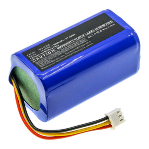 Batteries N Accessories BNA-WB-L16738 Vacuum Cleaner Battery - Li-ion, 14.4V, 2600mAh, Ultra High Capacity - Replacement for Liectroux MD-C30B Battery