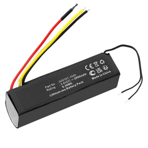 Batteries N Accessories BNA-WB-L20311 Speaker Battery - Li-ion, 3.6V, 2600mAh, Ultra High Capacity - Replacement for Bose 626161-1040 Battery