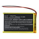 Batteries N Accessories BNA-WB-P20166 Game Console Battery - Li-Pol, 3.7V, 2800mAh, Ultra High Capacity - Replacement for SNK AHB355585 Battery