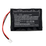 Batteries N Accessories BNA-WB-H19787 Time Clock Battery - Ni-MH, 12V, 2000mAh, Ultra High Capacity - Replacement for Amano HK5444 Battery