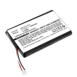 Batteries N Accessories BNA-WB-L20137 Equipment Battery - Li-ion, 3.7V, 1200mAh, Ultra High Capacity - Replacement for Bosch 2 609 120 417 Battery