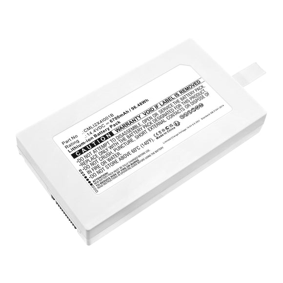 Batteries N Accessories BNA-WB-L19911 Medical Battery - Li-ion, 14.4V, 6700mAh, Ultra High Capacity - Replacement for COMEN CMLI2X4I001B Battery