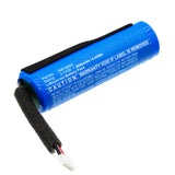 Batteries N Accessories BNA-WB-L19288 Speaker Battery - Li-ion, 3.7V, 2600mAh, Ultra High Capacity - Replacement for Skullcandy INR18650 Battery