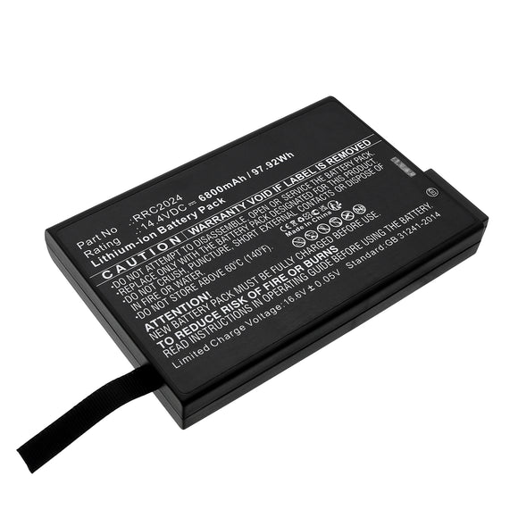 Batteries N Accessories BNA-WB-L19906 Medical Battery - Li-ion, 14.4V, 6800mAh, Ultra High Capacity - Replacement for Aeonmed RRC2024 Battery