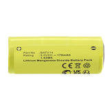 Batteries N Accessories BNA-WB-L19503 Alarm System Battery - Li-MnO2, 9V, 170mAh, Ultra High Capacity - Replacement for Daitem BATV14 Battery