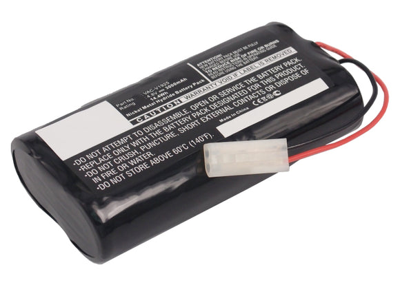Batteries N Accessories BNA-WB-H6725 Vacuum Cleaners Battery - Ni-MH, 4.8V, 3000 mAh, Ultra High Capacity Battery - Replacement for Euro Pro VAC-V1925 Battery