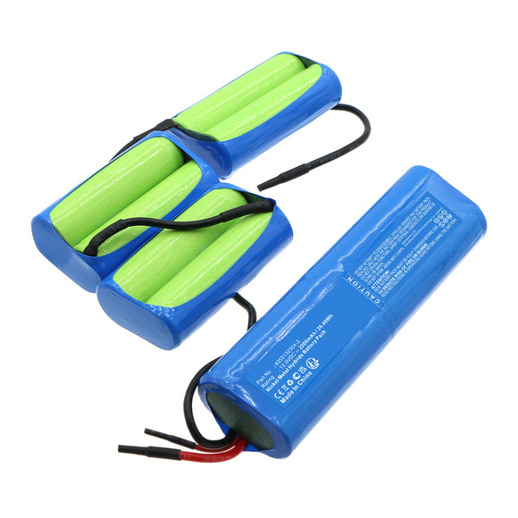 Batteries N Accessories BNA-WB-H19291 Vacuum Cleaner Battery - Ni-MH, 12V, 2200mAh, Ultra High Capacity - Replacement for AEG 4055132304-2 Battery