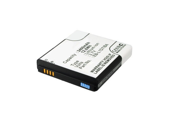 Batteries N Accessories BNA-WB-L3969 Cell Phone Battery - Li-ion, 3.7, 3400mAh, Ultra High Capacity Battery - Replacement for Samsung EB-L1D7IBA Battery