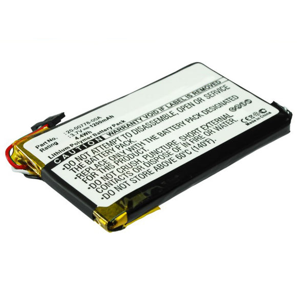 Batteries N Accessories BNA-WB-P7345 Remote Control Battery - Li-Pol, 3.7V, 1200 mAh, Ultra High Capacity Battery - Replacement for Nevo 20-00778-00A Battery