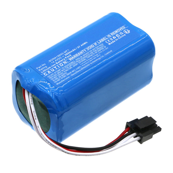 Batteries N Accessories BNA-WB-L19627 Vacuum Cleaner Battery - Li-ion, 14.4V, 2600mAh, Ultra High Capacity - Replacement for Sencor 18650-4SM2 Battery