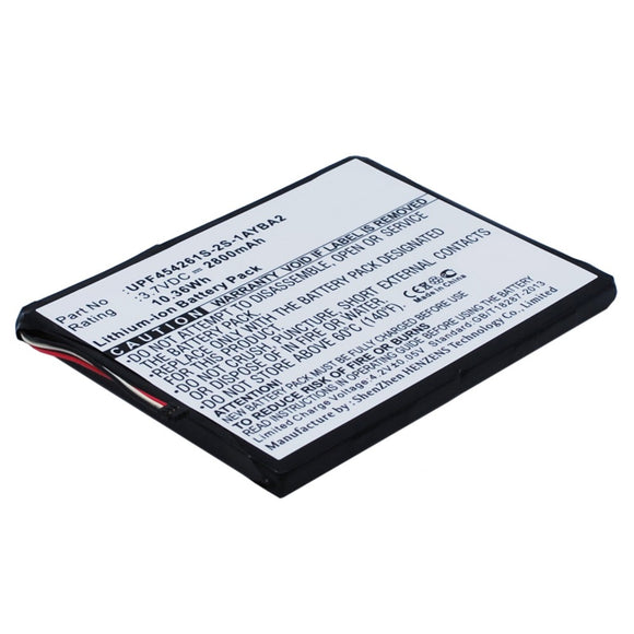 Batteries N Accessories BNA-WB-L7375 Storage Battery - Li-Ion, 3.7V, 2800 mAh, Ultra High Capacity Battery - Replacement for Seagate UPF454261S-2S-1AYBA2 Battery