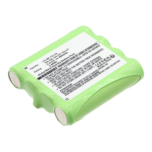 Batteries N Accessories BNA-WB-H9706 2-Way Radio Battery - Ni-MH, 4.8V, 600mAh, Ultra High Capacity - Replacement for Audioline LH060-3A44C4BT Battery