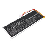 Batteries N Accessories BNA-WB-P19600 Tablet Battery - Li-Pol, 3.8V, 5000mAh, Ultra High Capacity - Replacement for ONN U2968180 Battery