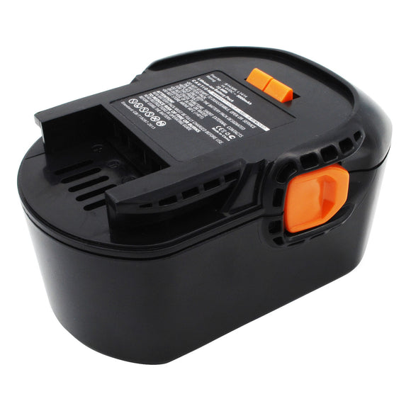 Batteries N Accessories BNA-WB-L10913 Power Tool Battery - Li-ion, 14.4V, 5000mAh, Ultra High Capacity - Replacement for AEG B1414G Battery