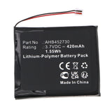 Batteries N Accessories BNA-WB-P20326 Transmitters & Receiver Battery - Li-Pol, 3.7V, 420mAh, Ultra High Capacity - Replacement for Xvive AHB452730 Battery