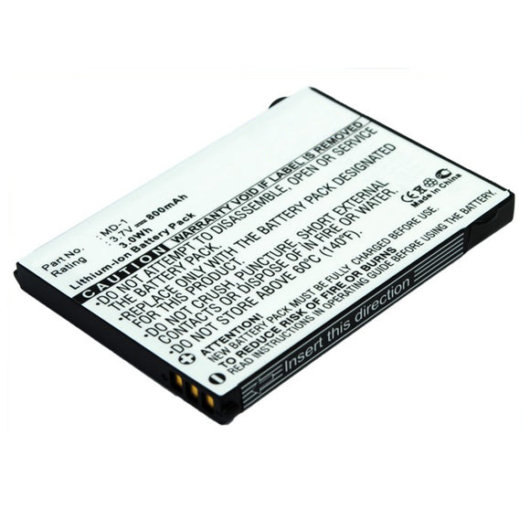 Batteries N Accessories BNA-WB-L7420 VoIP Phone Battery - Li-Ion, 3.7V, 800 mAh, Ultra High Capacity Battery - Replacement for AMOI MD-1 Battery