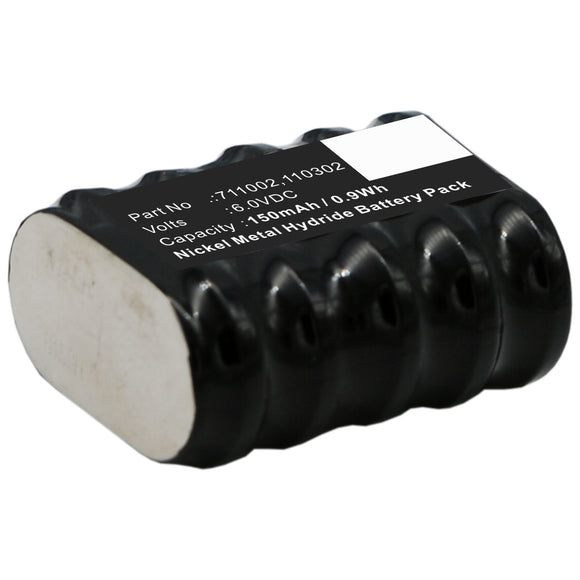 Batteries N Accessories BNA-WB-H9336 Medical Battery - Ni-MH, 6V, 150mAh, Ultra High Capacity