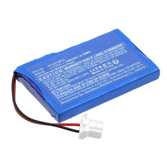 Batteries N Accessories BNA-WB-L19243 Medical Battery - Li-ion, 3.7V, 750mAh, Ultra High Capacity - Replacement for Exogen 81087060C Battery