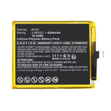 Batteries N Accessories BNA-WB-P19859 Cell Phone Battery - Li-Pol, 3.89V, 4200mAh, Ultra High Capacity - Replacement for Motorola NF50 Battery