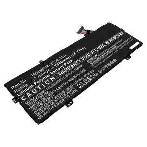 Batteries N Accessories BNA-WB-P20183 Laptop Battery - Li-Pol, 7.64V, 7300mAh, Ultra High Capacity - Replacement for Huawei HB4593R1ECW-22A Battery