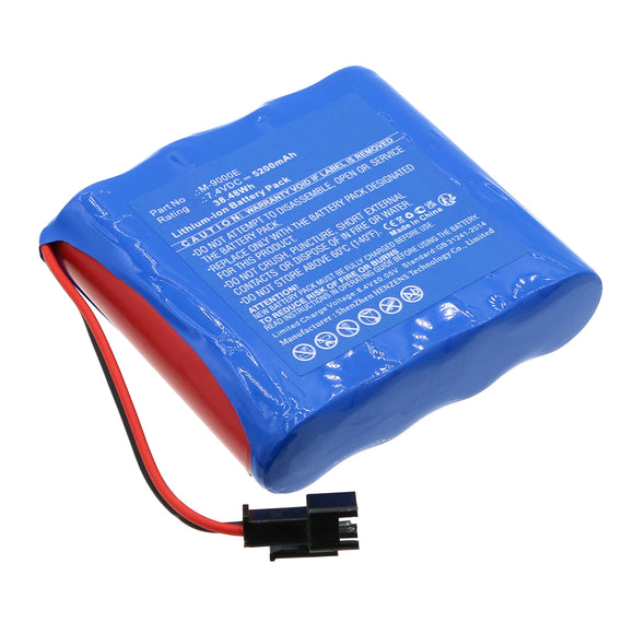 Batteries N Accessories BNA-WB-L19736 Medical Battery - Li-ion, 7.4V, 5200mAh, Ultra High Capacity - Replacement for Aricon M-9000E Battery