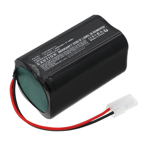 Batteries N Accessories BNA-WB-L20365 Vacuum Cleaner Battery - Li-ion, 14.4V, 2600mAh, Ultra High Capacity - Replacement for Robzone 4UR18650A-FL Battery