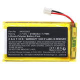 Batteries N Accessories BNA-WB-P19334 Alarm System Battery - Li-Pol, 3.7V, 2100mAh, Ultra High Capacity - Replacement for Ajax XK953562 Battery
