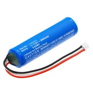 Batteries N Accessories BNA-WB-L19277 Speaker Battery - Li-ion, 3.7V, 2600mAh, Ultra High Capacity - Replacement for Marshall C406A5 Battery