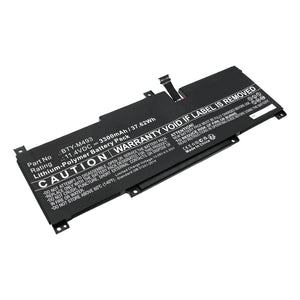 Batteries N Accessories BNA-WB-L19902 Laptop Battery - Li-ion, 11.4V, 3300mAh, Ultra High Capacity - Replacement for MSI BTY-M493 Battery