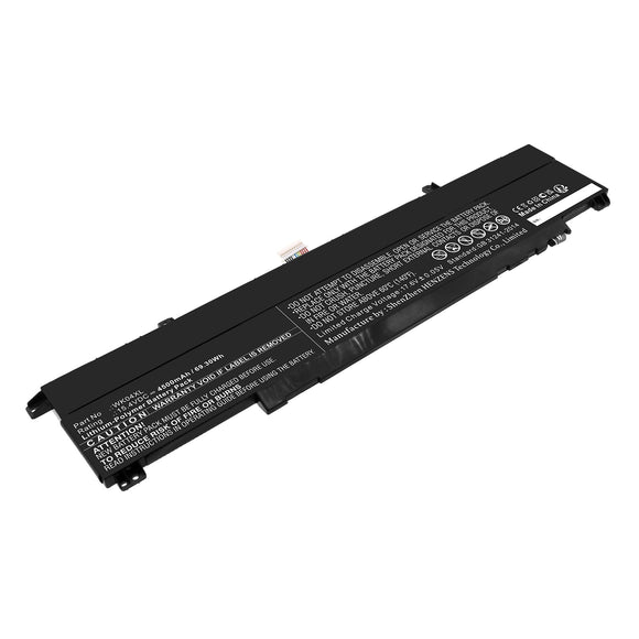 Batteries N Accessories BNA-WB-P19241 Laptop Battery - Li-Pol, 15.4V, 4500mAh, Ultra High Capacity - Replacement for HP HSTNN-IB9V Battery