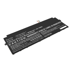 Batteries N Accessories BNA-WB-P19231 Laptop Battery - Li-Pol, 11.55V, 4050mAh, Ultra High Capacity - Replacement for Asus C31N1824-1 Battery