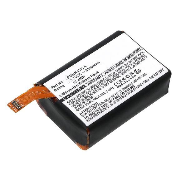 Batteries N Accessories BNA-WB-L19650 2-Way Radio Battery - Li-ion, 3.7V, 3350mAh, Ultra High Capacity - Replacement for Motorola PMNN4577A Battery