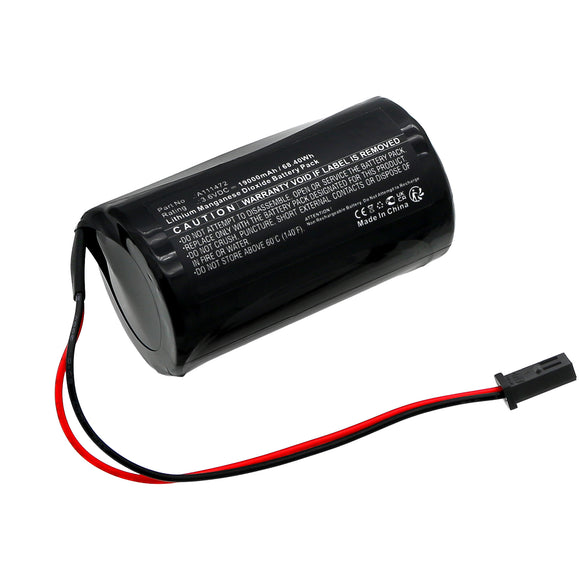 Batteries N Accessories BNA-WB-L19887 Equipment Battery - Li-MnO2, 3.6V, 19000mAh, Ultra High Capacity - Replacement for Itron Corus A111472 Battery