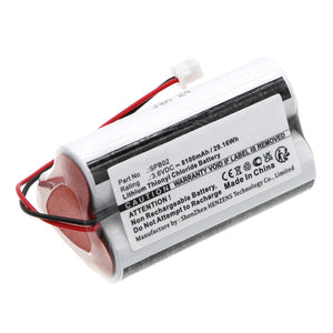 Batteries N Accessories BNA-WB-L19435 PLC Battery - Li-SOCl2, 3.6V, 8100mAh, Ultra High Capacity - Replacement for Fluidwell SPB02 Battery