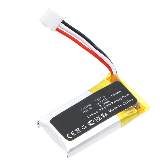 Batteries N Accessories BNA-WB-P19882 Electric eBike Battery - Li-Pol, 3.7V, 70mAh, Ultra High Capacity - Replacement for Bosch 202240 Battery