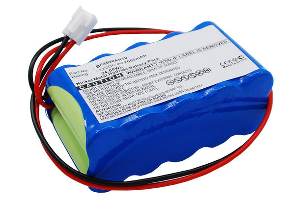 Batteries N Accessories BNA-WB-H9446 Medical Battery - Ni-MH, 12V, 2000mAh, Ultra High Capacity - Replacement for OSEN BF4500AH10 Battery