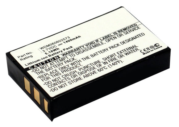 Batteries N Accessories BNA-WB-L7313 Raid Controller Battery - Li-Ion, 3.7V, 1400 mAh, Ultra High Capacity Battery - Replacement for Gigabyte WDM060602573 Battery