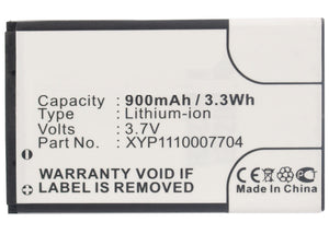 Batteries N Accessories BNA-WB-L3139 Cell Phone Battery - Li-Ion, 3.7V, 900 mAh, Ultra High Capacity Battery - Replacement for Bea-fon DBC-800A Battery