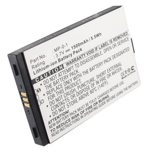 Batteries N Accessories BNA-WB-L14606 Cell Phone Battery - Li-ion, 3.7V, 1500mAh, Ultra High Capacity - Replacement for Myphone MP-0-1 Battery