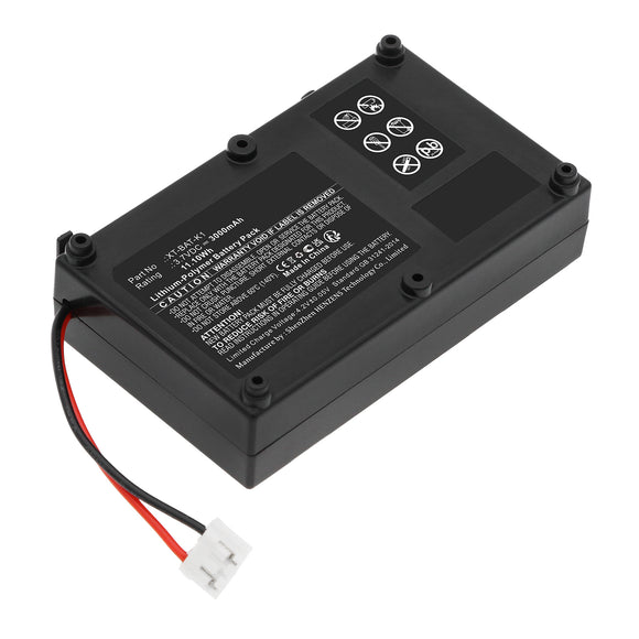 Batteries N Accessories BNA-WB-P18260 Equipment Battery - Li-Pol, 3.7V, 3000mAh, Ultra High Capacity - Replacement for Honeywell XT-BAT-K1 Battery