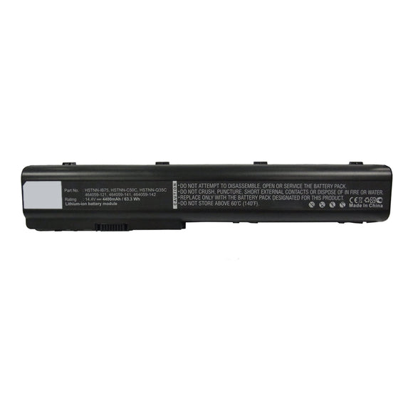 Batteries N Accessories BNA-WB-L16042 Laptop Battery - Li-ion, 14.4V, 4400mAh, Ultra High Capacity - Replacement for HP HSTNN-C50C Battery