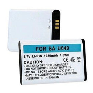 Batteries N Accessories BNA-WB-BLI-1035-1 Cell Phone Battery - Li-Ion, 3.7V, 1230 mAh, Ultra High Capacity Battery - Replacement for Samsung SCH-U640 Battery