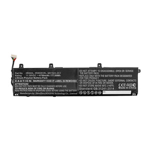 Batteries N Accessories BNA-WB-P16090 Laptop Battery - Li-Pol, 11.58V, 6700mAh, Ultra High Capacity - Replacement for HP IR06XL Battery